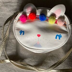 Adorable mini cat crossbody girls bag